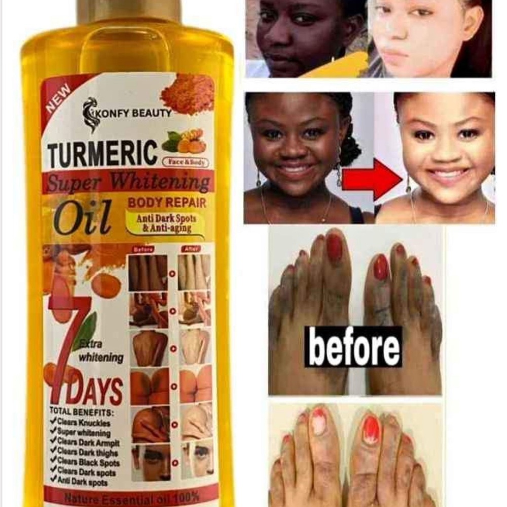 Konfy Beauty Turmeric Whitening Oil